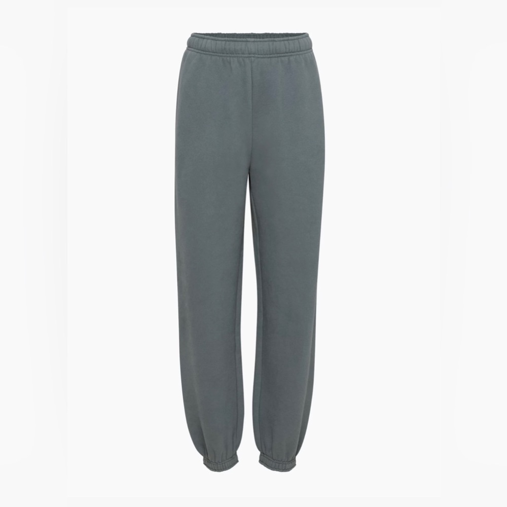 TNA Cozy Mega Fleece Sweatpants Echo Grey Size 2XS